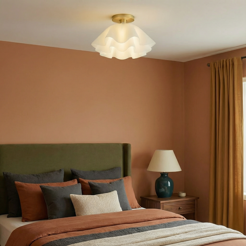 NovaLux Contemporary LED Ceiling Light With Flush Mount Design For Bright Even Illumination In Any Room