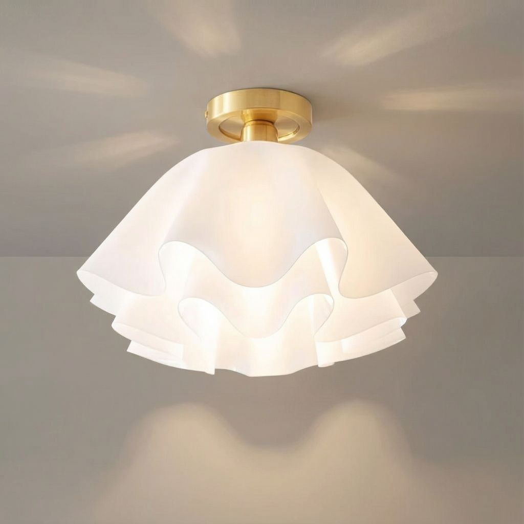 NovaLux Contemporary LED Ceiling Light With Flush Mount Design For Bright Even Illumination In Any Room