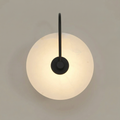 Astra Wall Lamp In Marble Design With Soft LED Glow For A Warm Contemporary Sconce Ambience In Hallways And Living Rooms