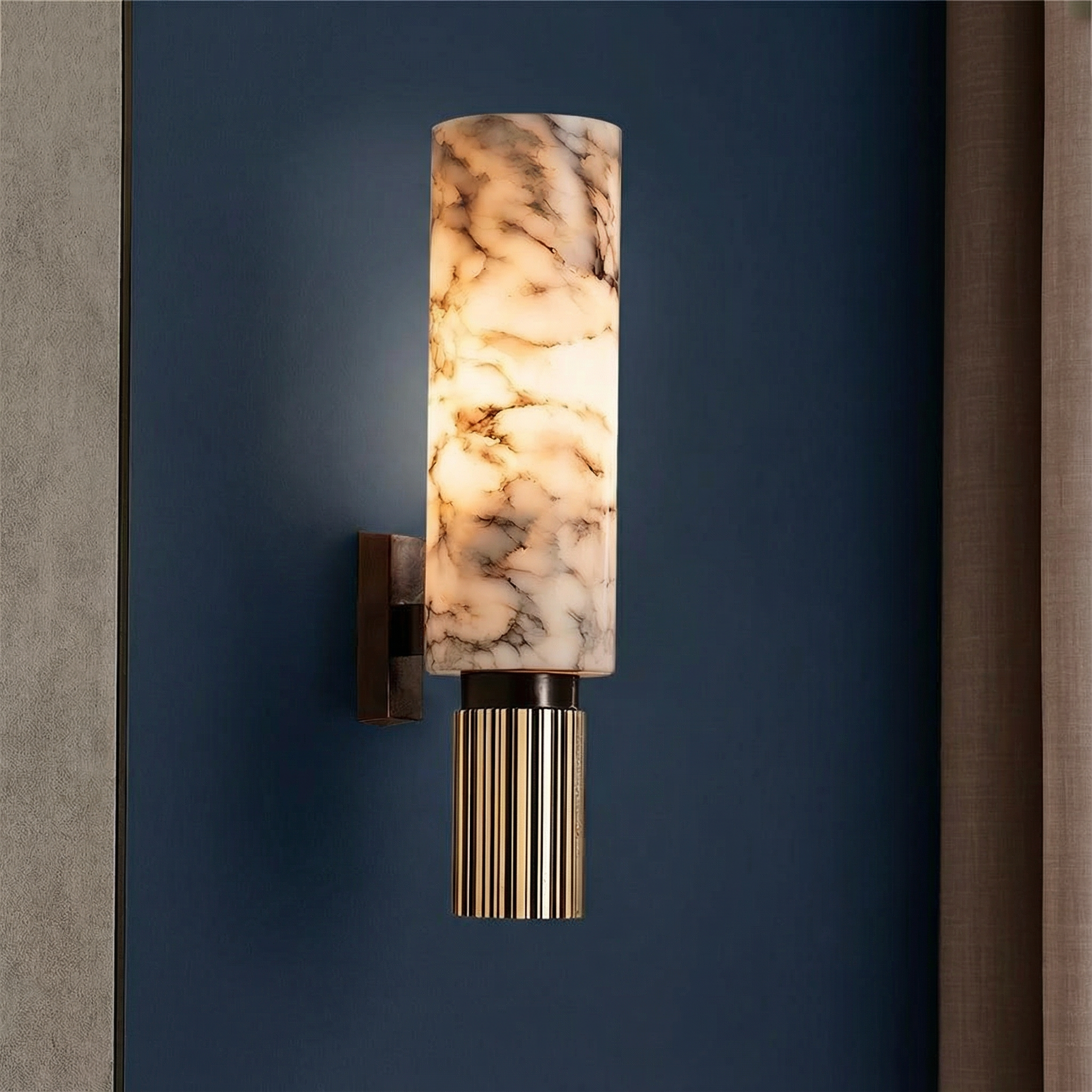 Brookmere Modern Wall Light Featuring An LED Bulb For Cozy Ambience In Any Living Space