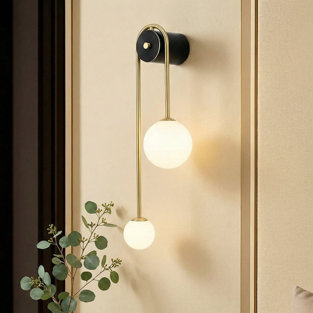 Graceful Arc Wall Light With Soft LED Glow For A Cozy Modern Ambiance In Any Room