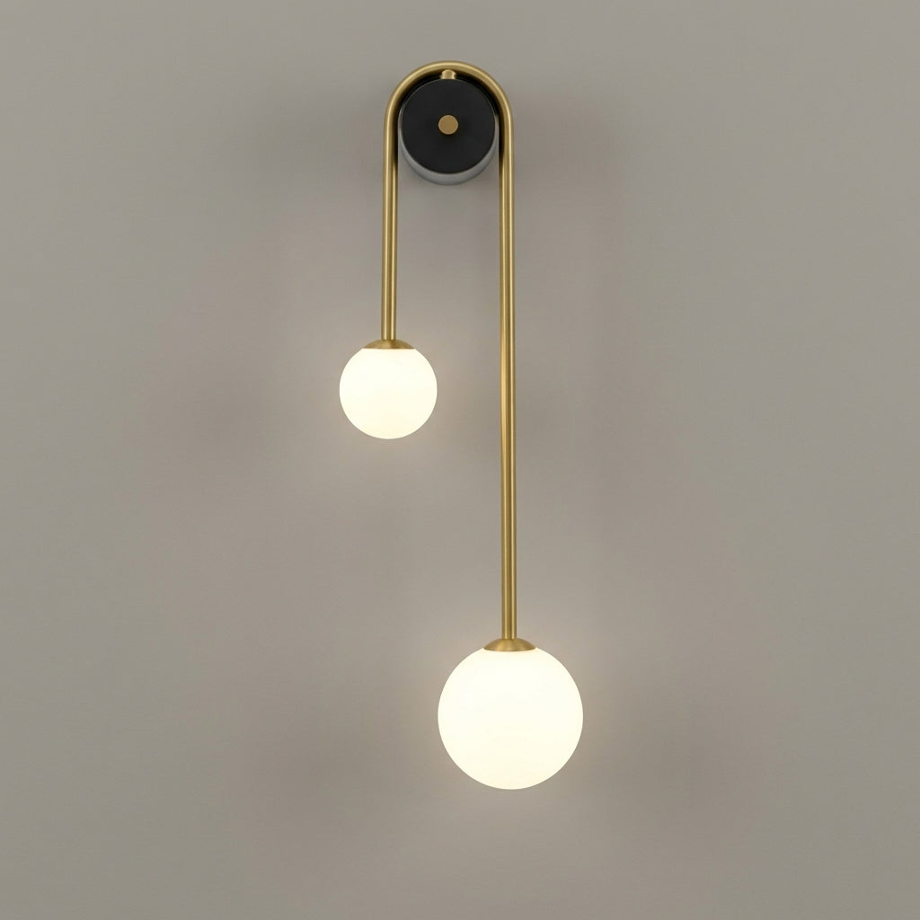 Graceful Arc Wall Light With Soft LED Glow For A Cozy Modern Ambiance In Any Room