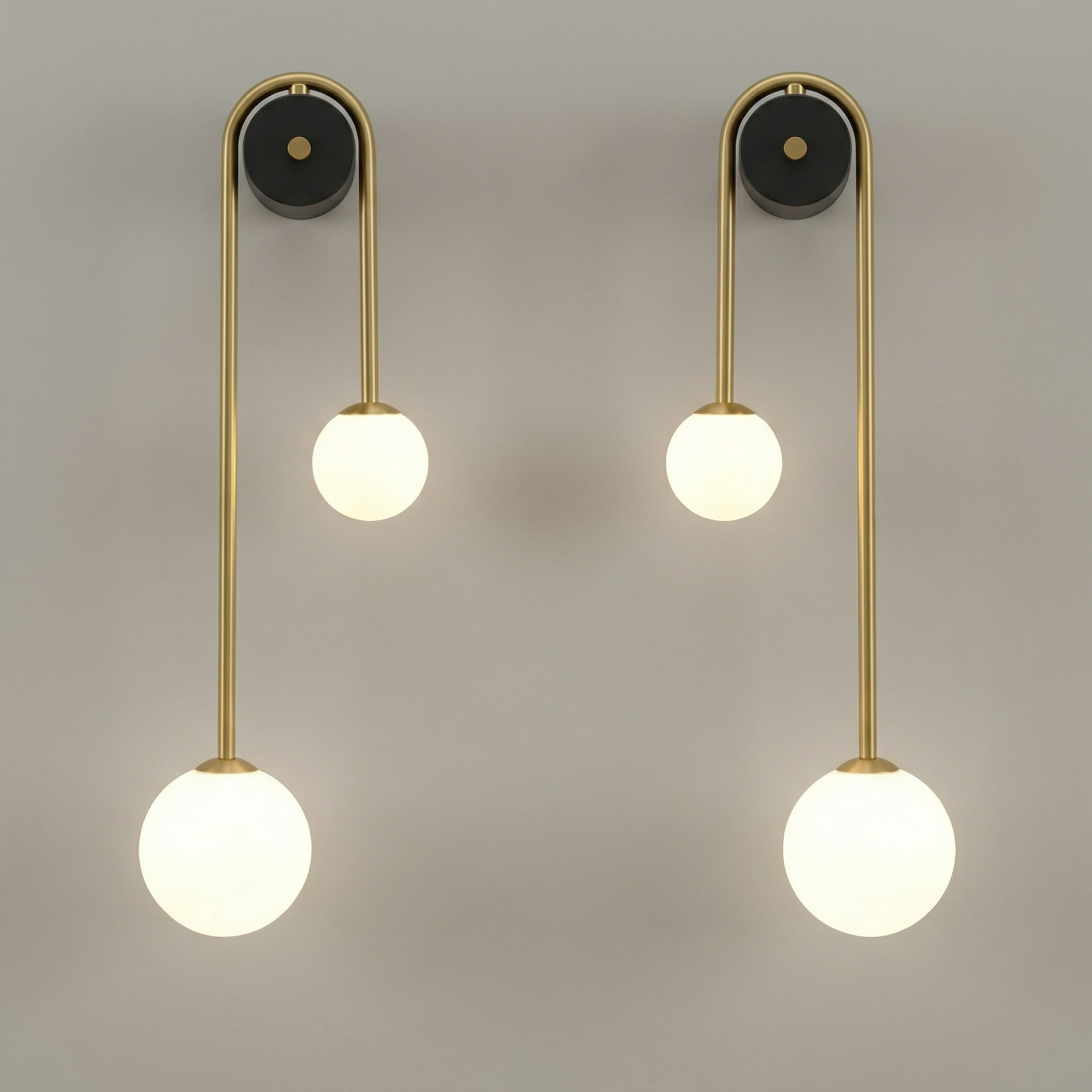 Graceful Arc Wall Light With Soft LED Glow For A Cozy Modern Ambiance In Any Room
