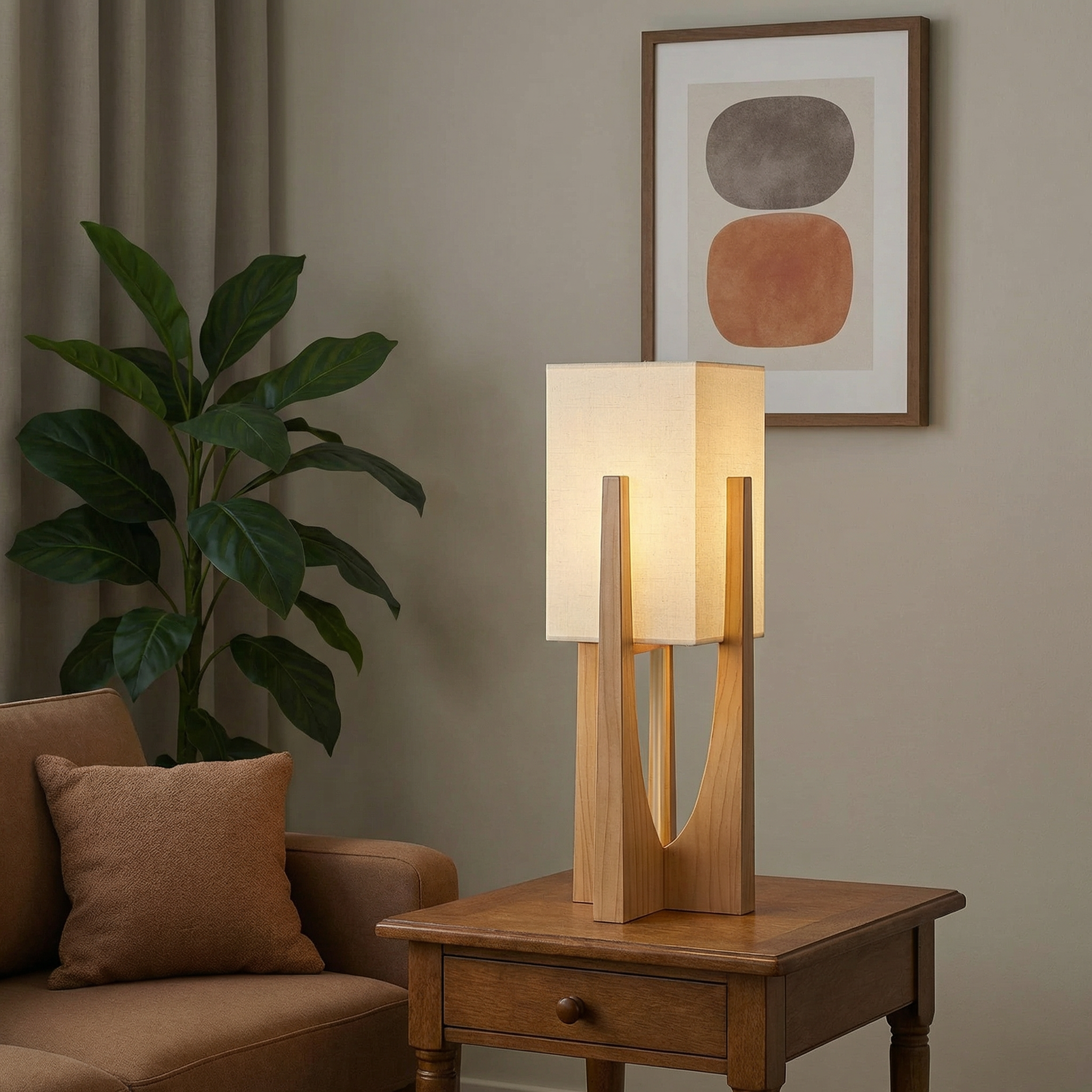 Calm Knot Handcrafted Shade Modern Floor Lamp For Living Room In Every Home Across Modern Homes Worldwide