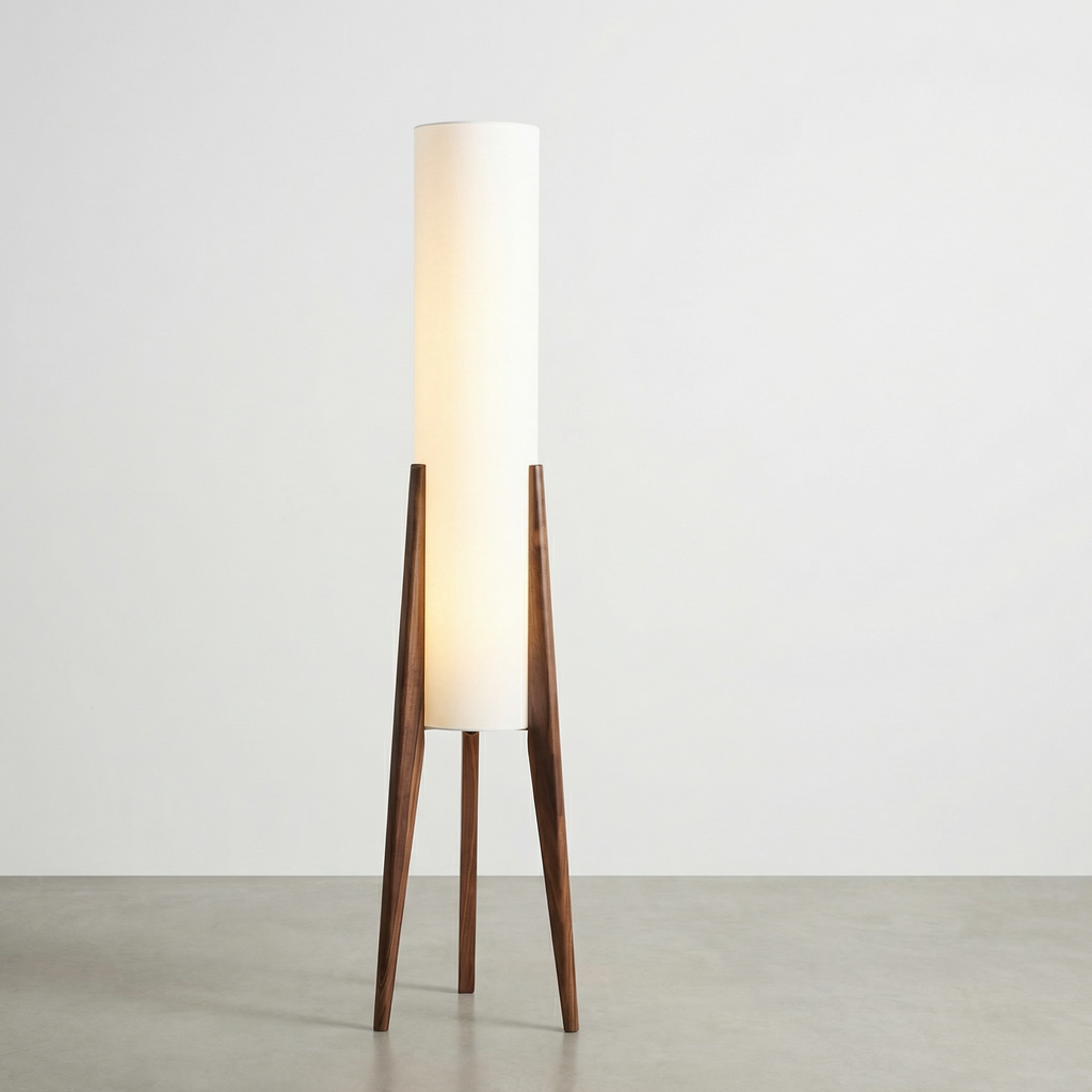 Autumn Grove Floor Lamp With Integrated Led For Warm Mid Century Modern Ambiance In Any Room