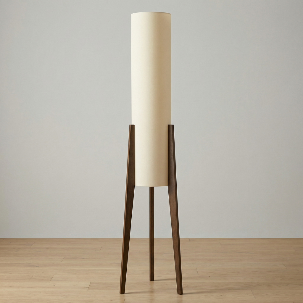 Autumn Grove Floor Lamp With Integrated Led For Warm Mid Century Modern Ambiance In Any Room