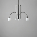 Aurora Crest Adjustable Pendant Light With Height-Adjustable Suspension For Dining Rooms And Bars