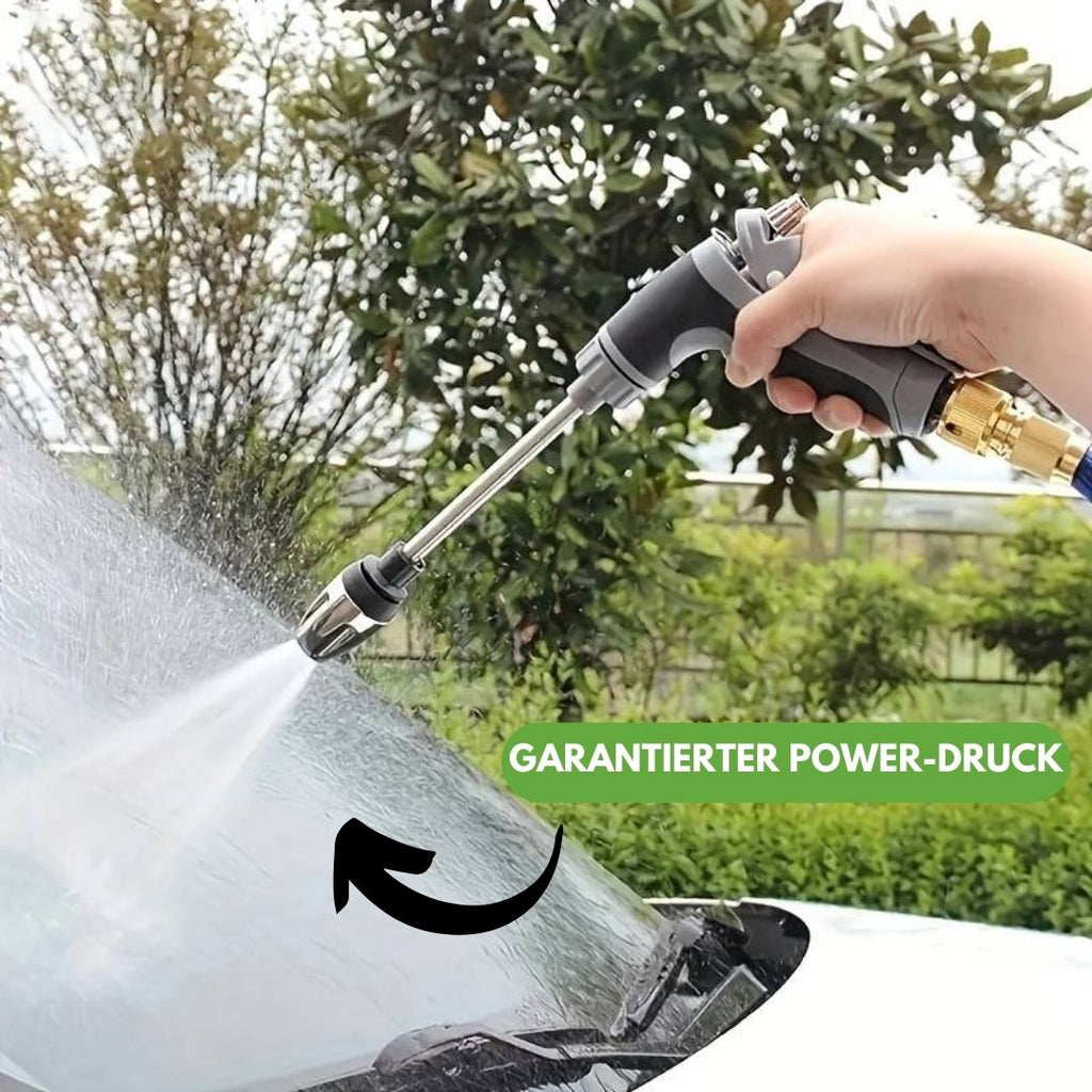 Acessório de lavadora de pressão para mangueira de jardim DruckWascher — bocal de pulverização ajustável