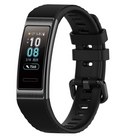سوار بديل أسود من السيليكون لـ Huawei Band 3/4 Pro