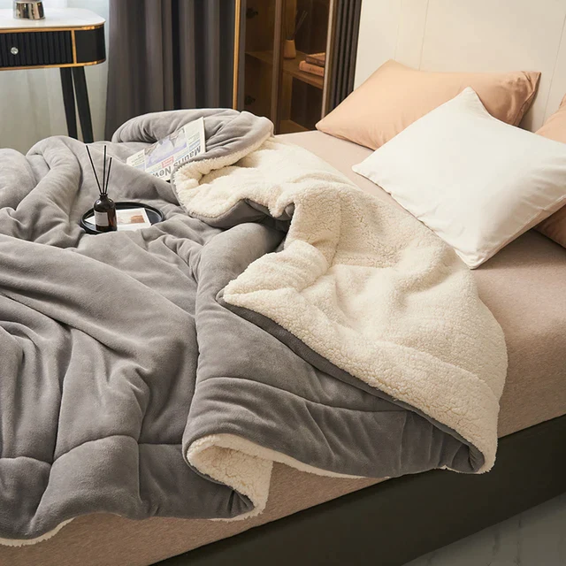 HugLuxe Απαλή κουβέρτα από φανελένιο φλις — Απαλή, ζεστή άνεση