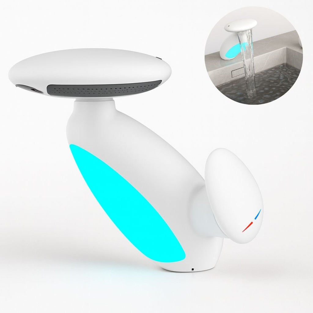 HydraLux Βρύση με αποσπώμενο στόμιο — Βρύση LED για κουζίνα και μπάνιο