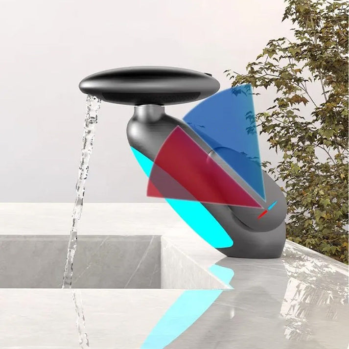 HydraLux Βρύση με αποσπώμενο στόμιο — Βρύση LED για κουζίνα και μπάνιο