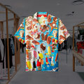 Playful Summer Ice Cream Print Shirt | Ka-mostore