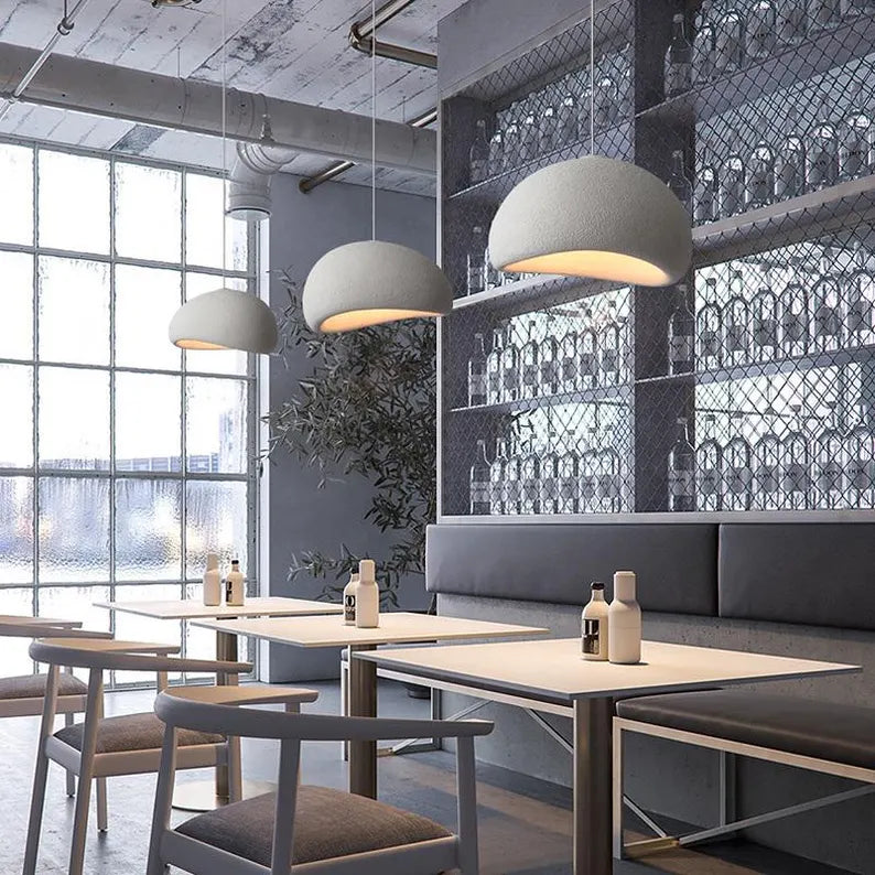 NimbleGlow Adjustable LED Pendant Light With Wabi Sabi Style For Modern Interiors