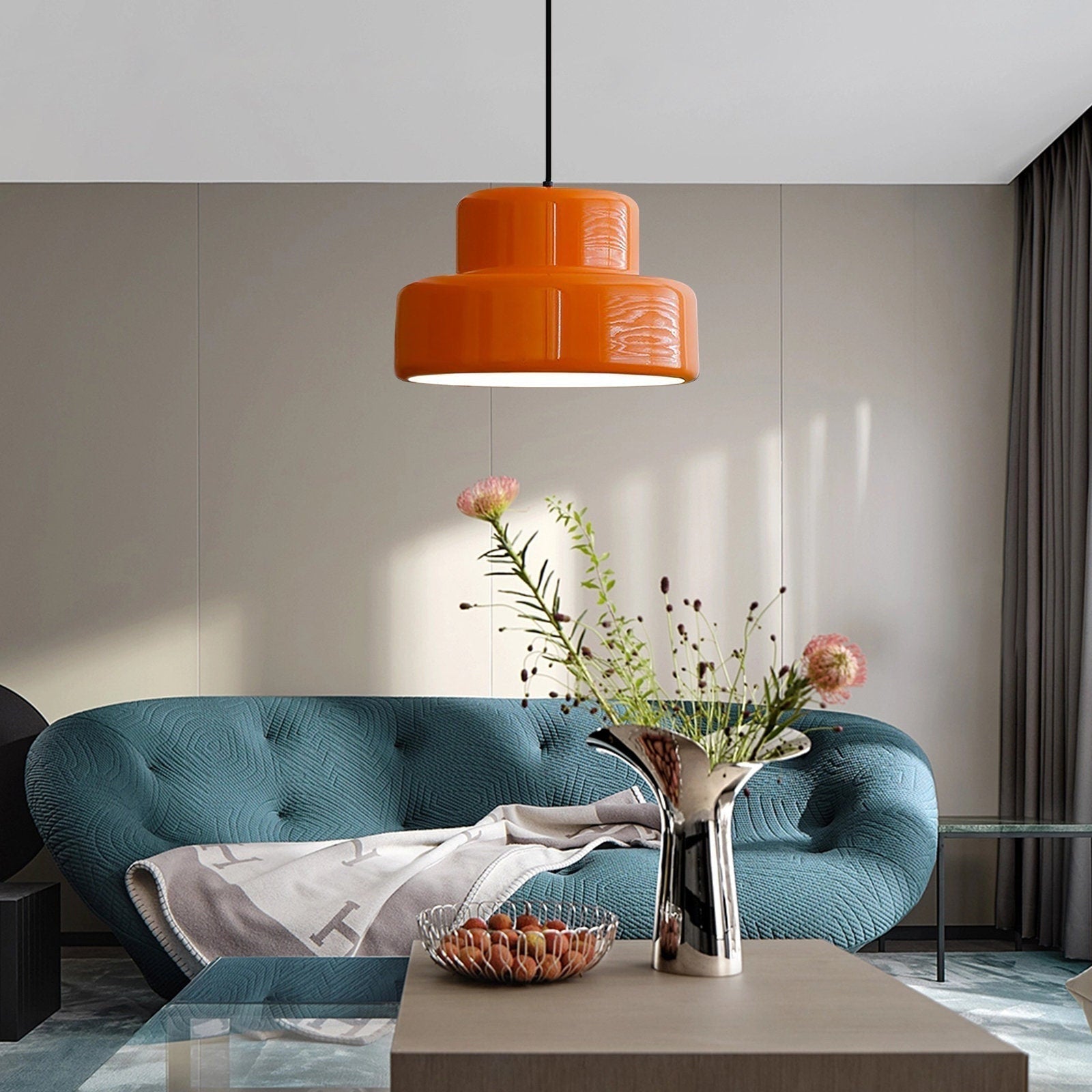 Lumenara Modern Pendant Light For Dining And Living Spaces With Warm Ambience And Soft Glow