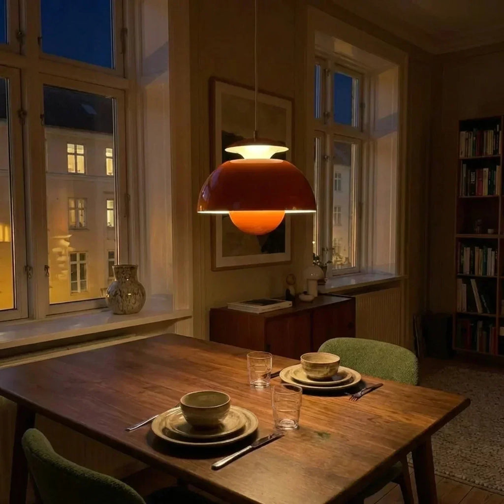 Soft Ambient Orb Pendant Light With Smooth Spherical Design For Modern Home Interiors
