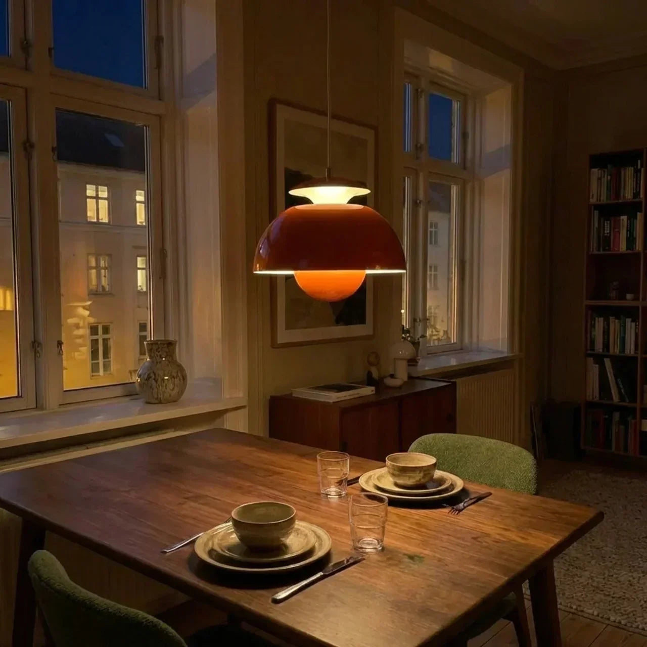 Soft Ambient Orb Pendant Light With Smooth Spherical Design For Modern Home Interiors