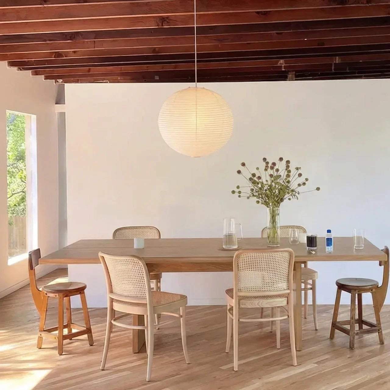 Mulberry Silk Plug-In Swag Pendant Lamp For Indoor Ceiling-Hung Installations And Hallways