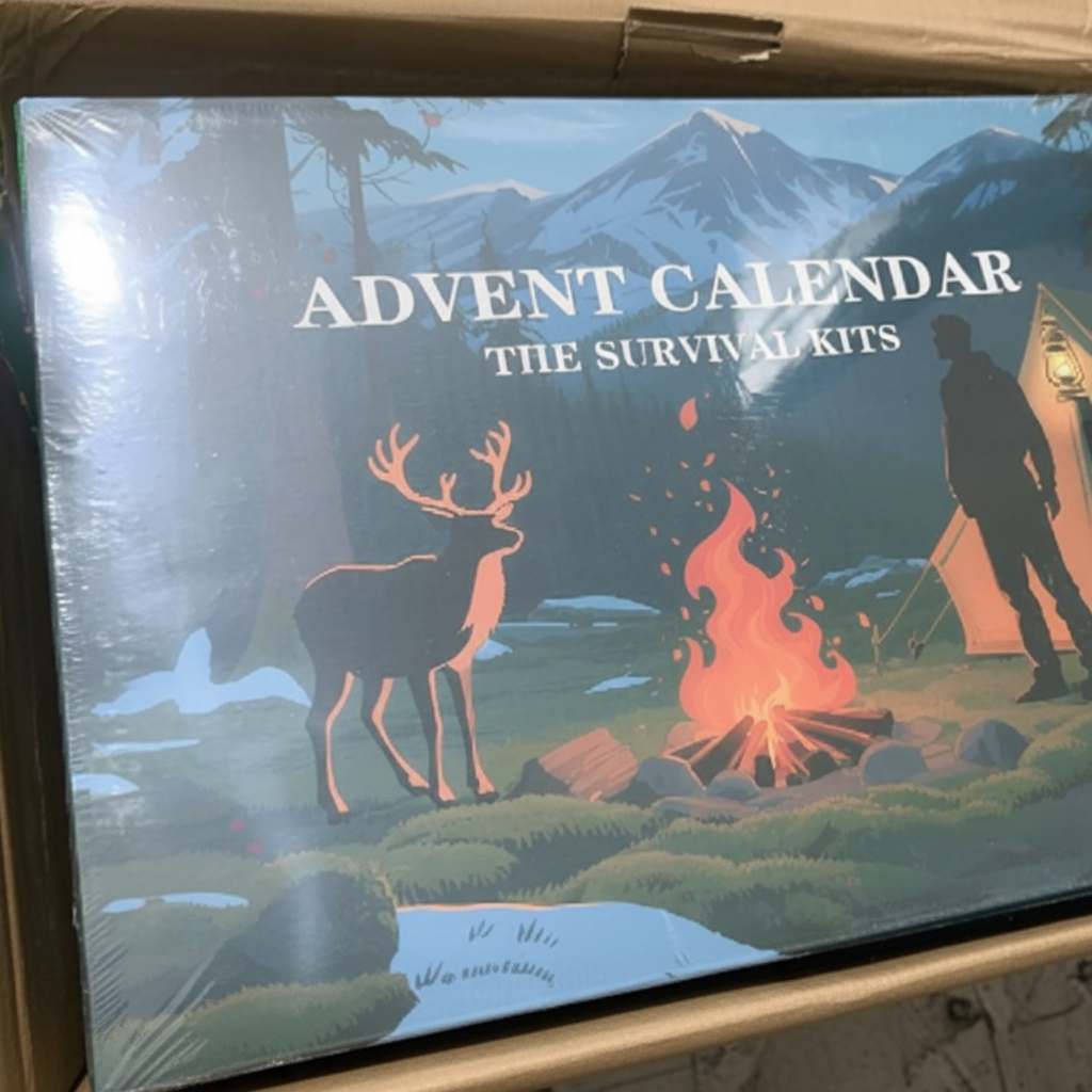 Calendar de Advent GEARQUEST cu 24 de unelte pentru activități în aer liber — Descoperă zilnic echipamente de aventură