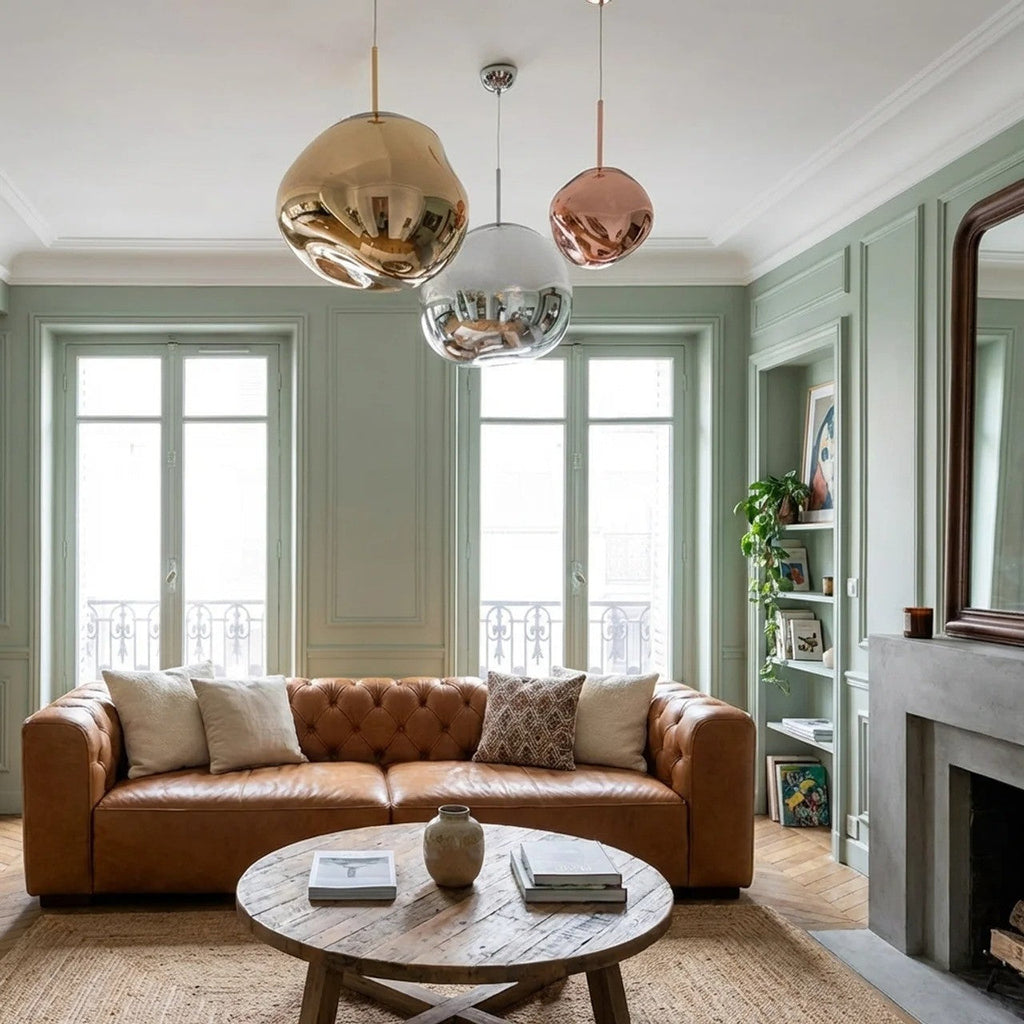 Sculpted Acrylic Shade Pendant Light With Soft Ambient Glow For Modern Interiors