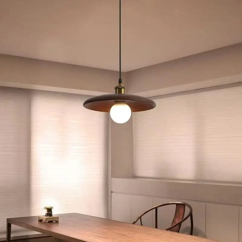 FjordLumen Pendant Light Nordic Oak With Warm Glow In Wood Design For Dining Rooms Elegant Modern