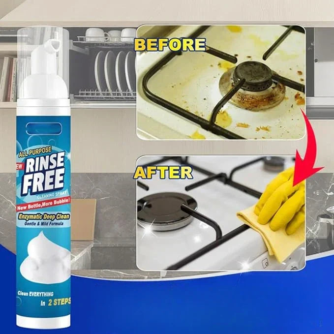 Universal Foam Cleaner For All Surfaces Powerful Degreaser For Kitchen And Home