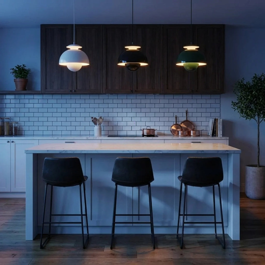 Soft Ambient Orb Pendant Light With Smooth Spherical Design For Modern Home Interiors