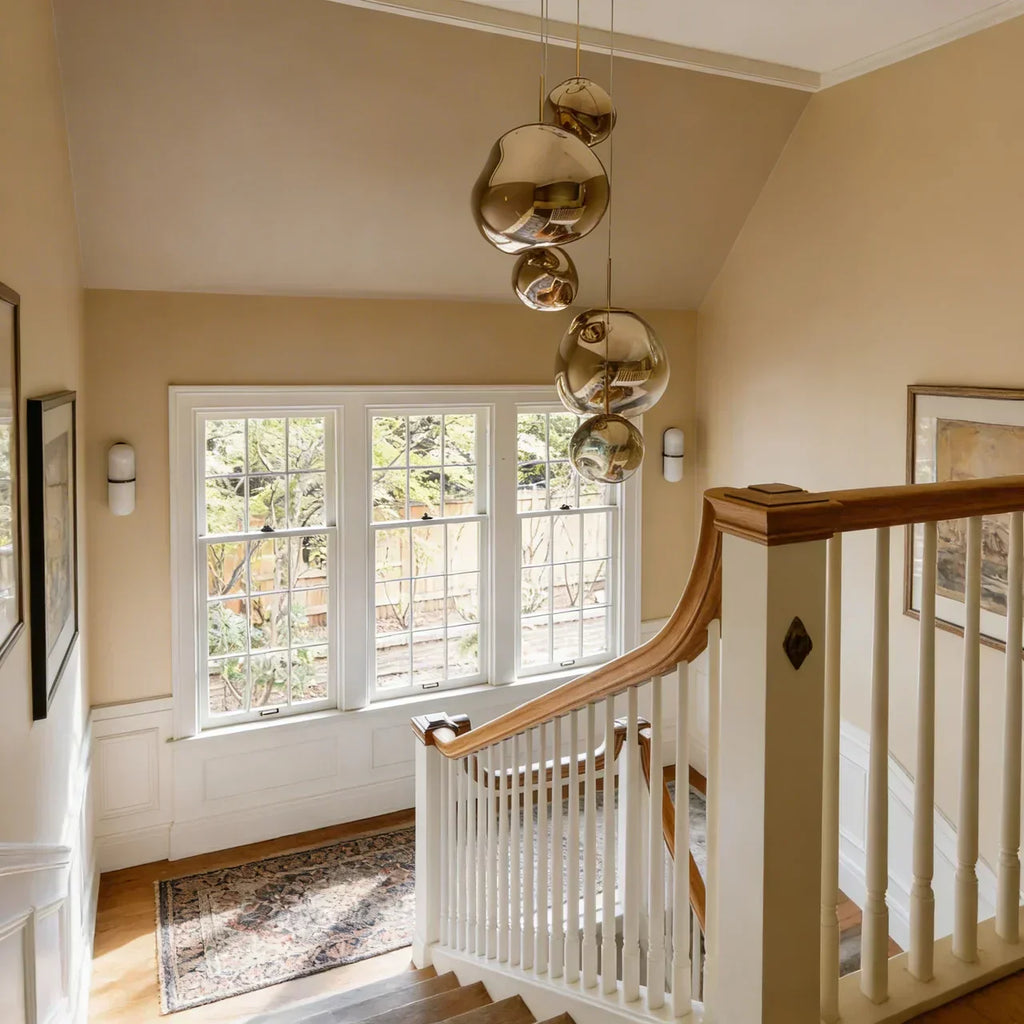 Statement Cluster Pendant Lighting Fixture With Irregular Arrangement For Living Rooms