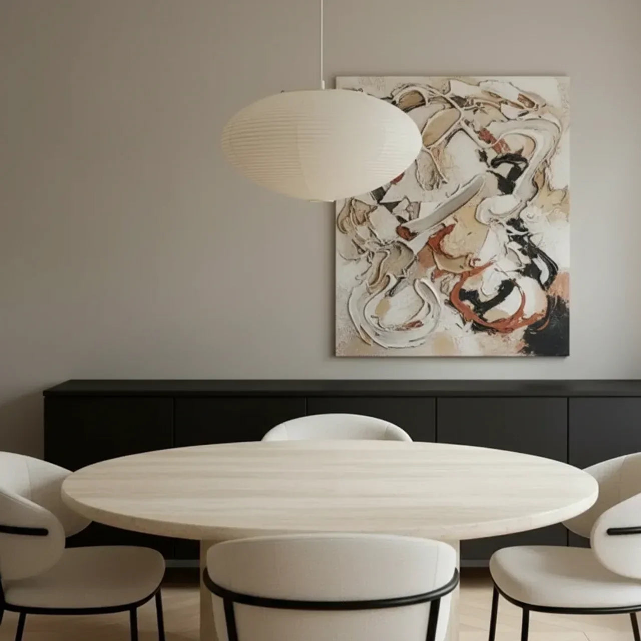 Rice Paper Pendant Light With Oval Shade For Indoor Ceiling Installations Ideal For Living Rooms And Hallways