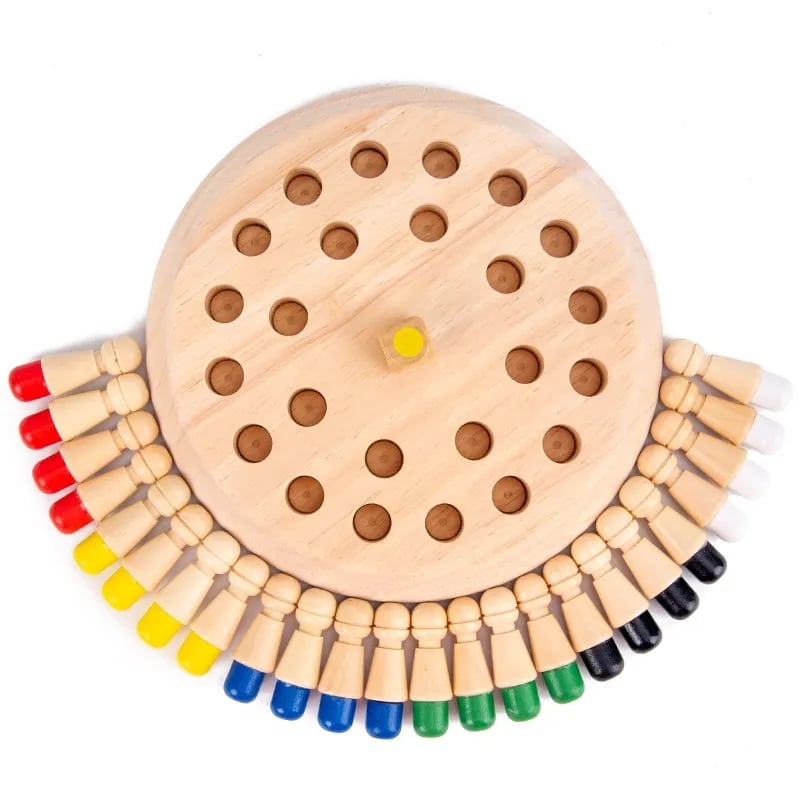 Gioco di memoria in legno LernFreund per bambini dai 3 anni in su — giocattolo educativo per lo sviluppo cognitivo