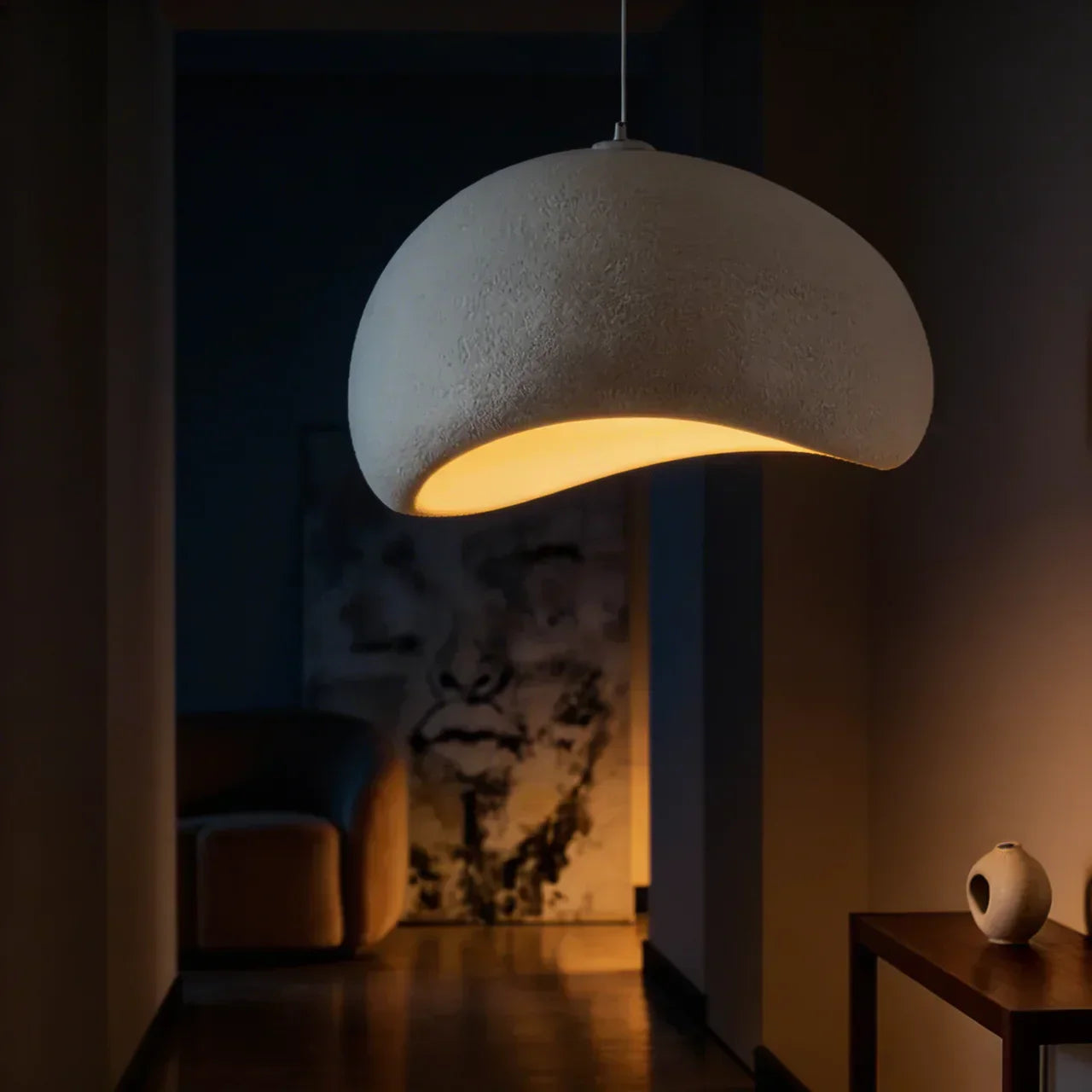 Galet Air Light Pendant With Organic Stone Inspired Form For Modern Interiors Today