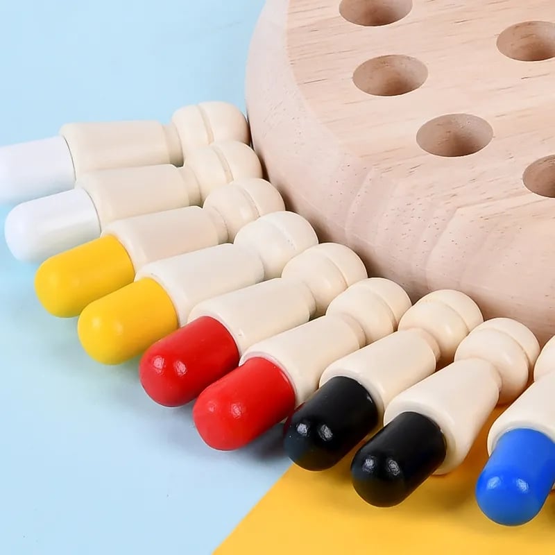 Gioco di memoria in legno LernFreund per bambini dai 3 anni in su — giocattolo educativo per lo sviluppo cognitivo