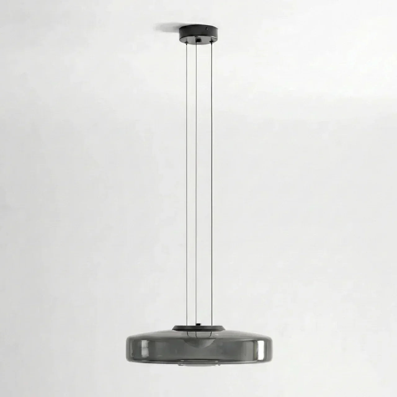 Bauhaus Style Tiered Glass Pendant Light With Integrated Led For Modern Interiors