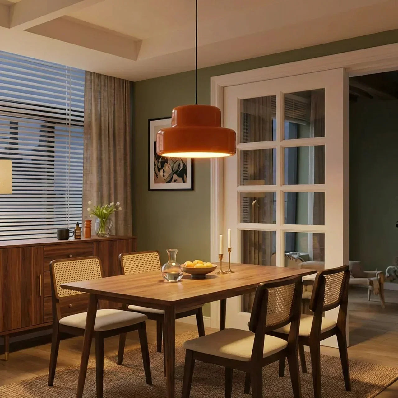 Coloured Glass Bowl Pendant Light In Bauhaus Style For Modern Interiors And Home Living