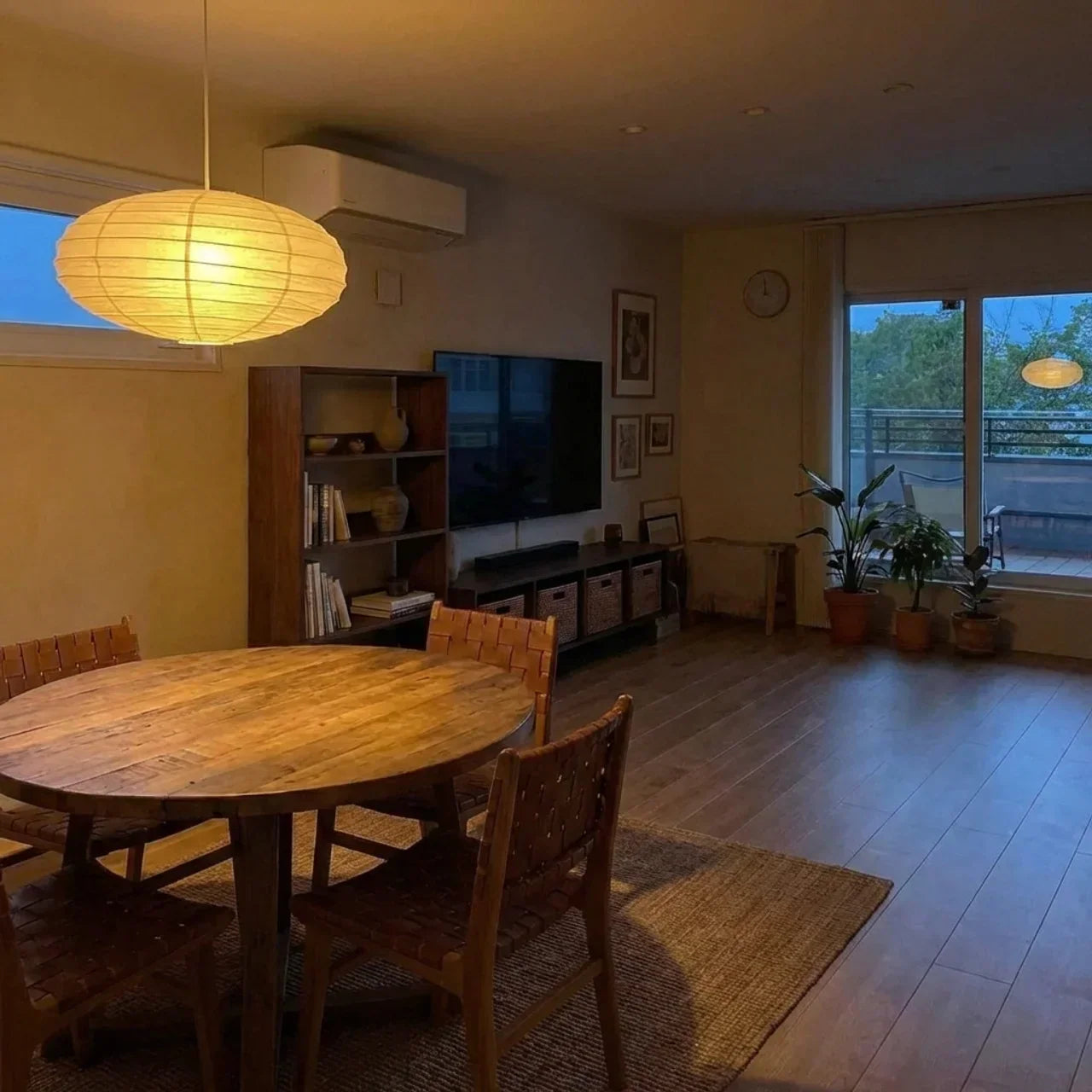Rice Paper Ceiling Pendant Light With Oval Shade For Cozy Indoor Living Spaces Everyday Use