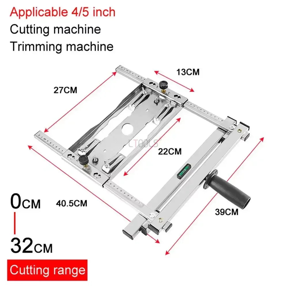 Adjustable Aluminum Circular Saw Guide 0-320mm For Precise Straight Cuts