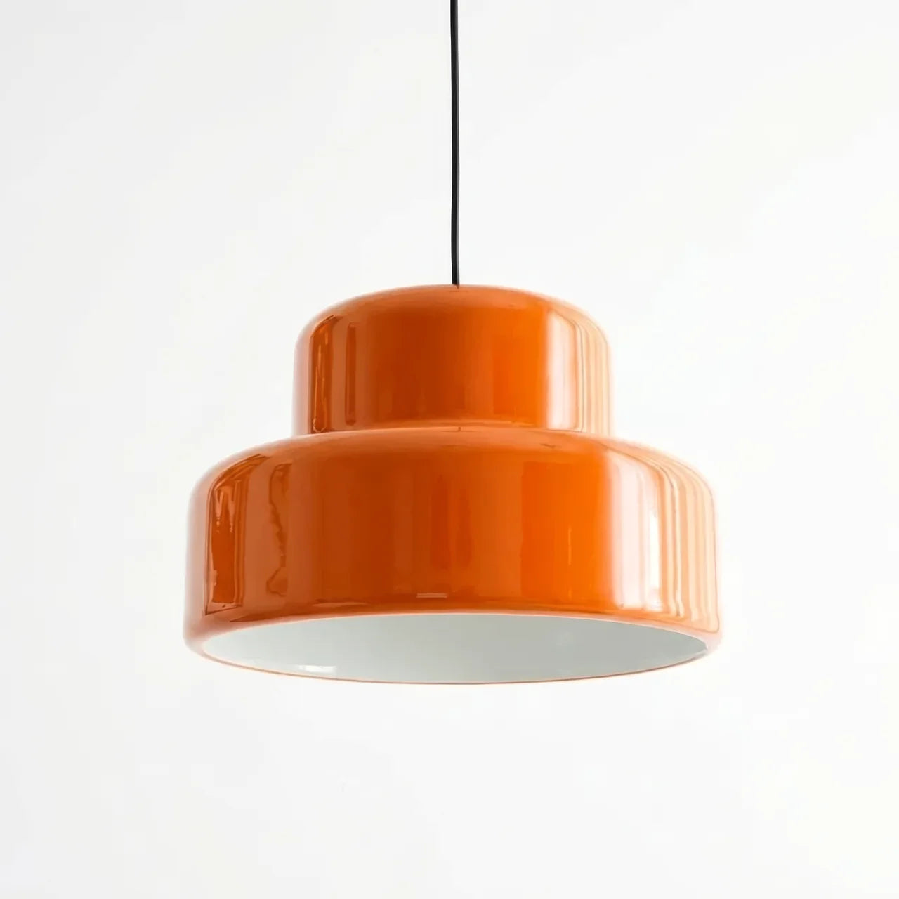 Coloured Glass Bowl Pendant Light In Bauhaus Style For Modern Interiors And Home Living