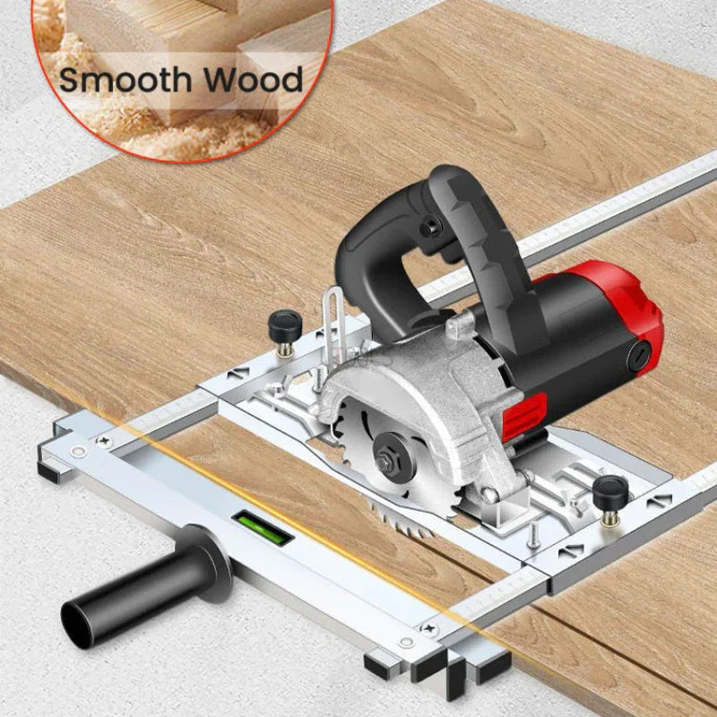 Adjustable Aluminum Circular Saw Guide 0-320mm For Precise Straight Cuts