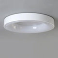 Circular Flush Mount Ceiling Light With Hollow Center And Integrated LED Diffuser