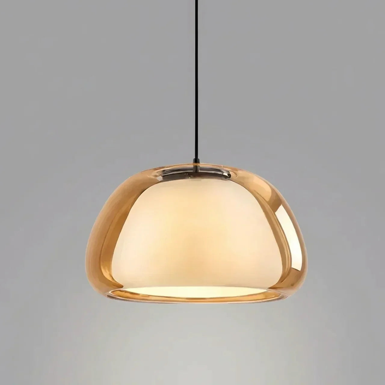 Glass Dome Ceiling Pendant Light With Glass Shade For Dining Areas Kitchen Islands And Open Living Spaces