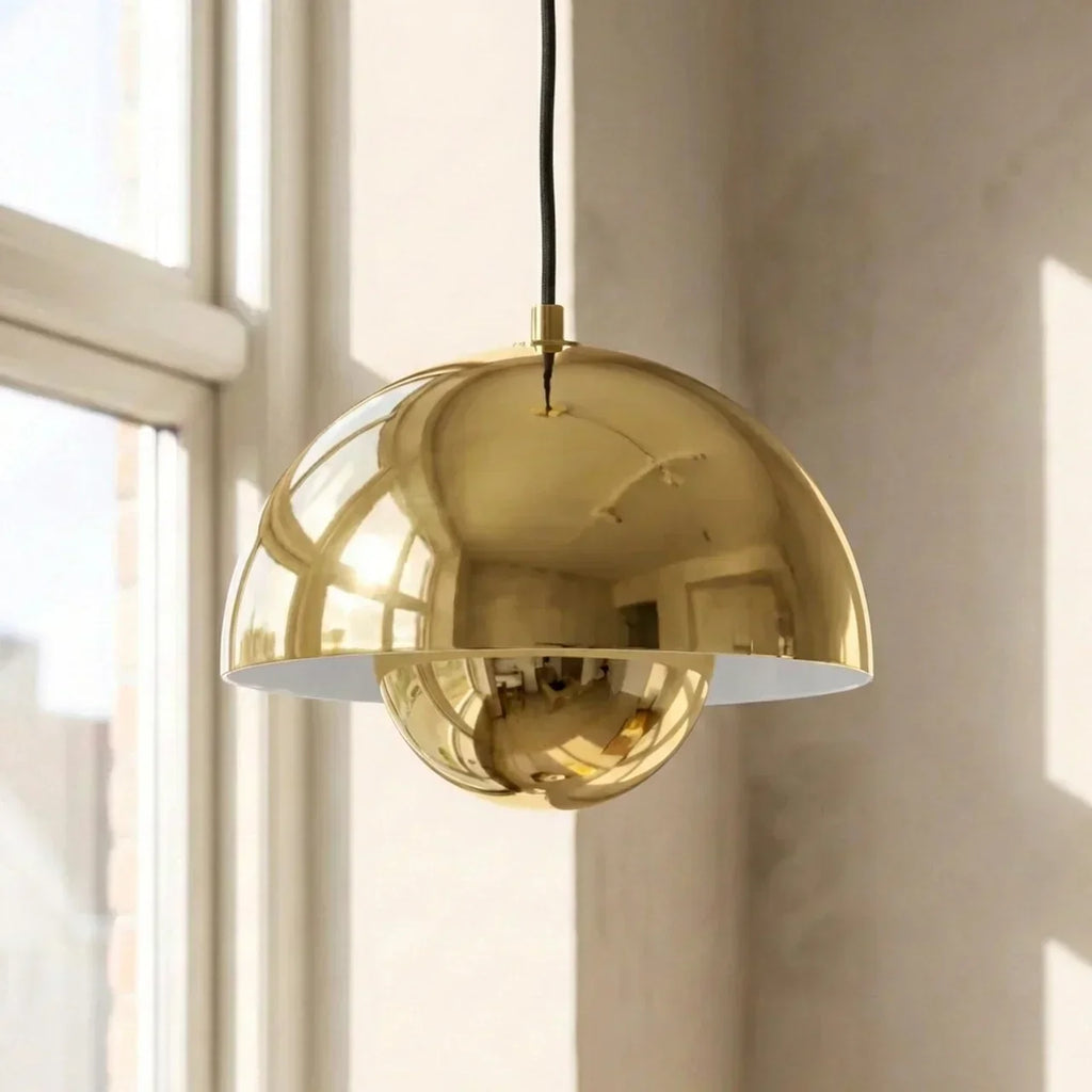 Danish Modern Pendant Light With Soft-Form Design For Contemporary Interiors In Homes
