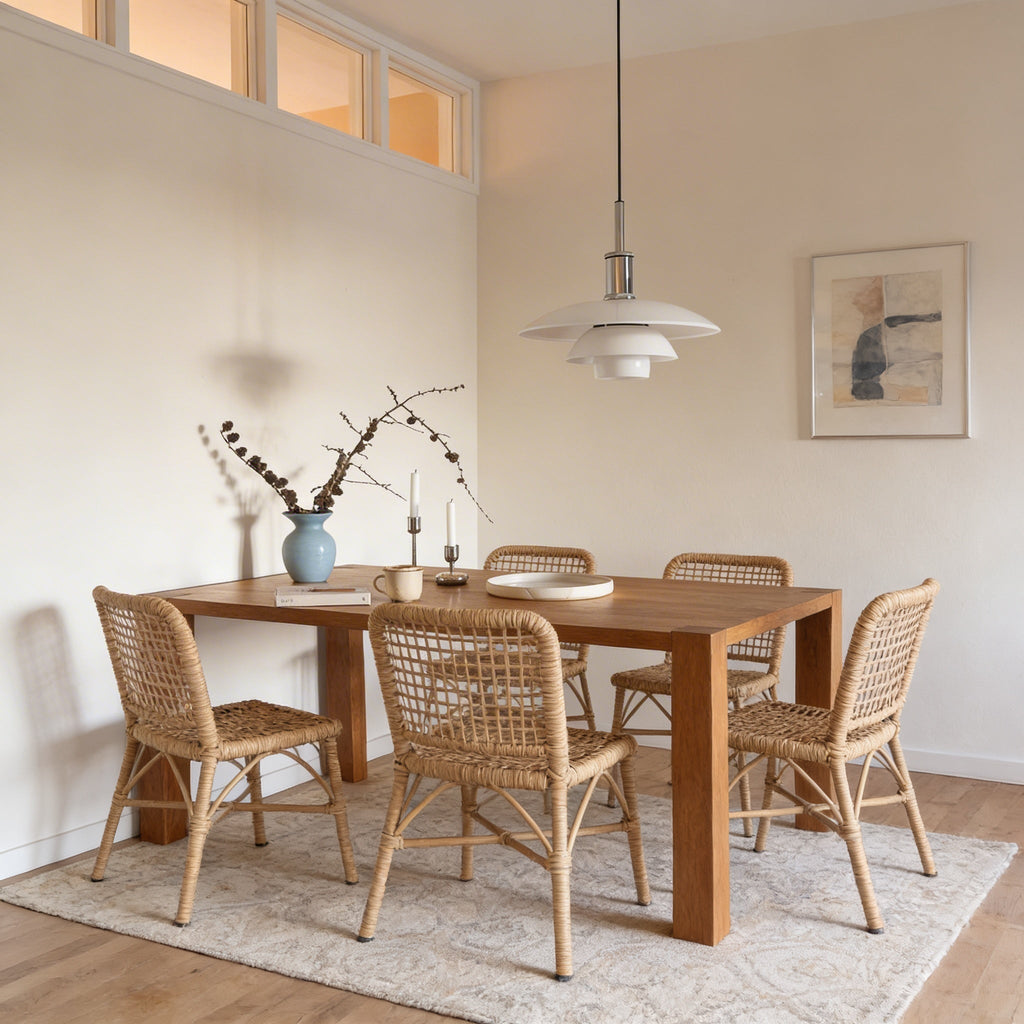 Danish Layered Pendant Light With Glass Shade For Soft Downward Illumination In Living Rooms