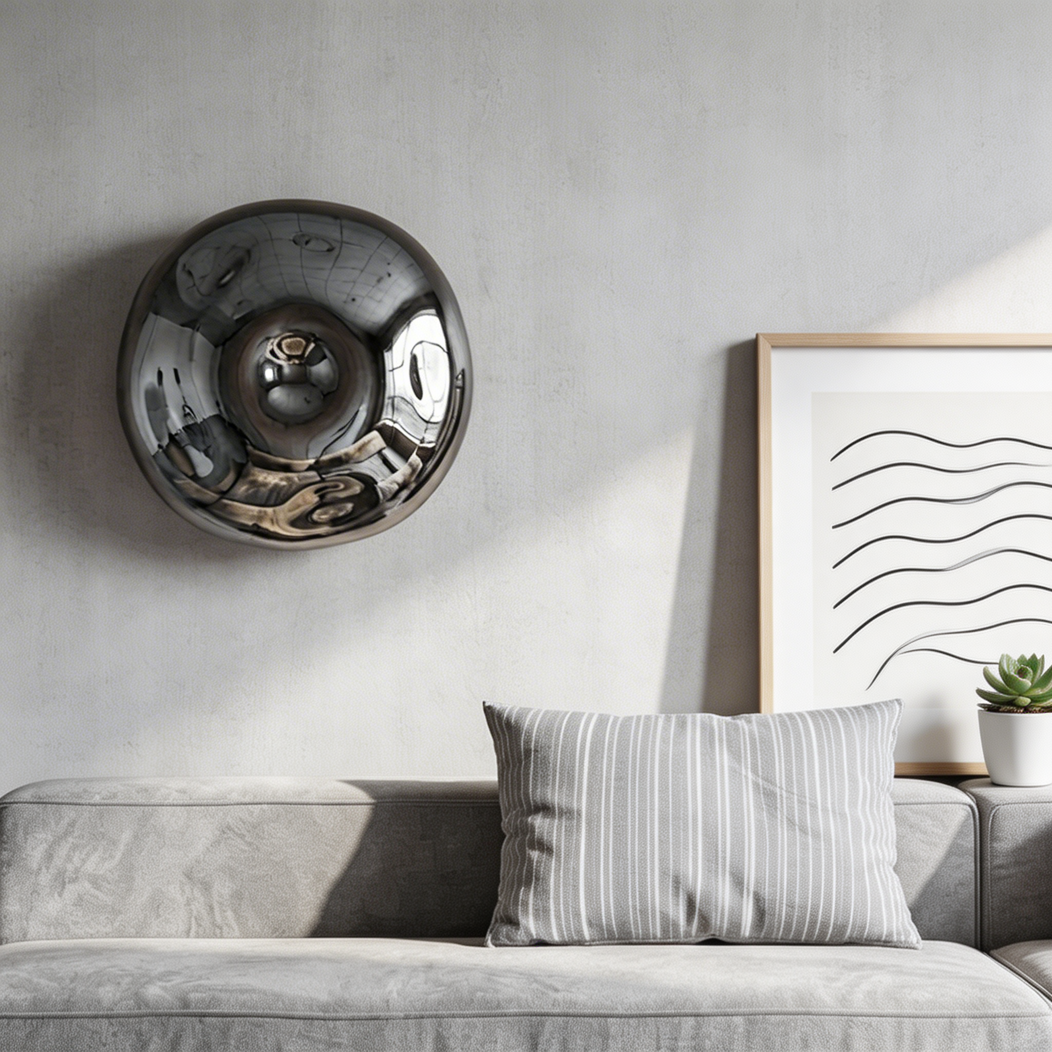 Glacier-Style Molten Acrylic Wall Sconce For Indoor Ambient Lighting In Modern Interiors