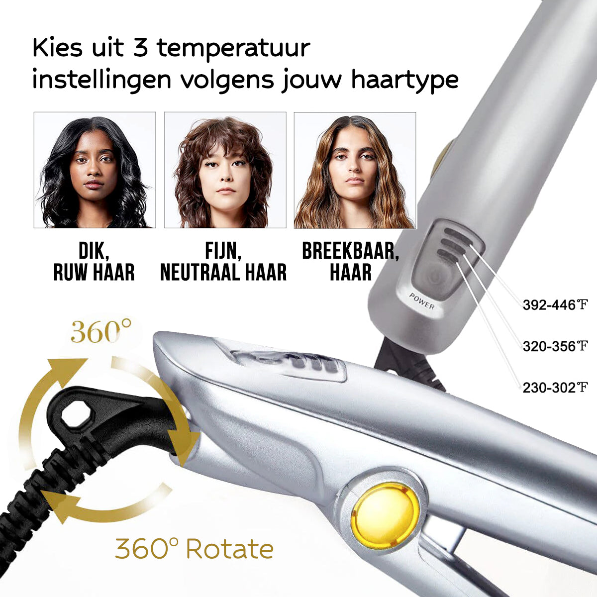 InStyler Rotierender Haarstyler – Glätteisen & Lockenstab | Ka-mostore