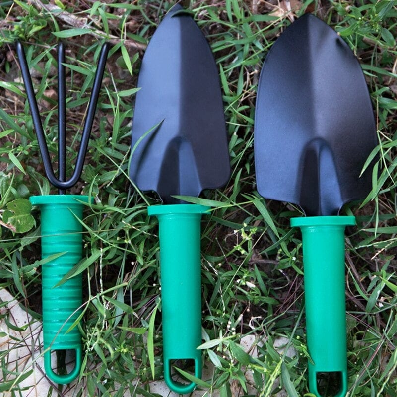 Stainless Steel Garden Tools Kit, Storage Case Included, 10 Piece