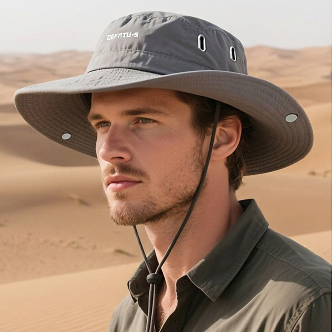 2-in-1 Sun Protection Hat with Removable Face Shield, Cooling Ice-Silk Fabric