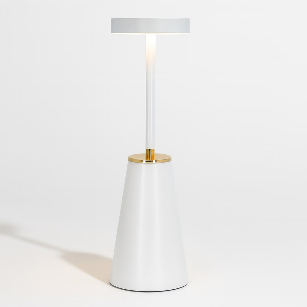 AuraLume Kabellose Tischlampe — Moderne Ambientebeleuchtung