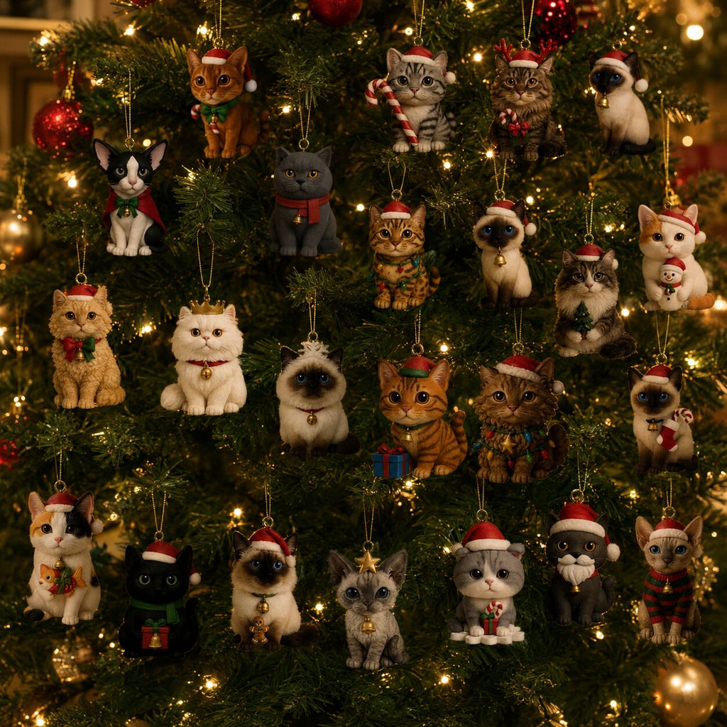2026 Cat Advent Calendar — 24 Festive Cat Designs, Christmas Countdown