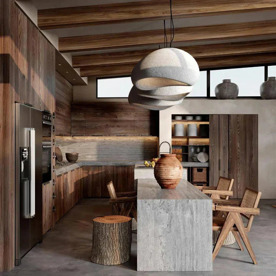 Galet Air Light Pendant With Organic Stone Inspired Form For Modern Interiors Today