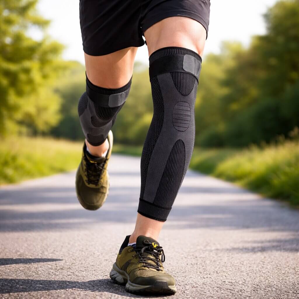 Flexurion Kompressions-Kniebandage — stabiler Halt für alltägliche Bewegung und Sport